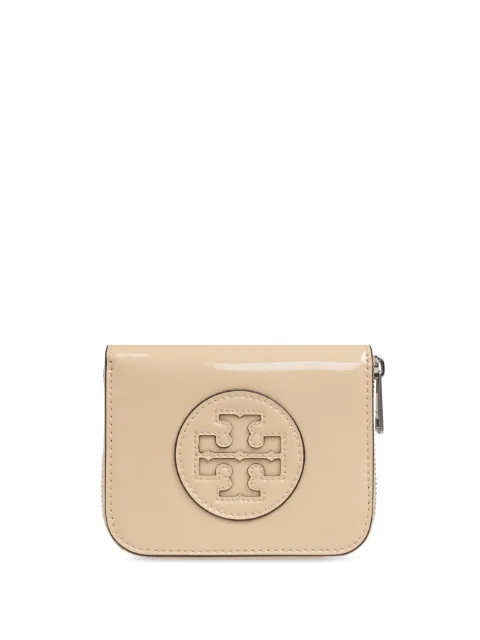 Tory Burch logo-patch wallet Neutrals 162207