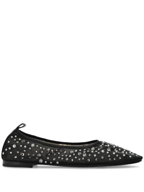 Tory Burch crystal embellished ballerina shoes Black 162066