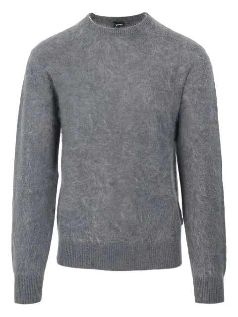 BOSS crew-neck sweater Grey 50526881