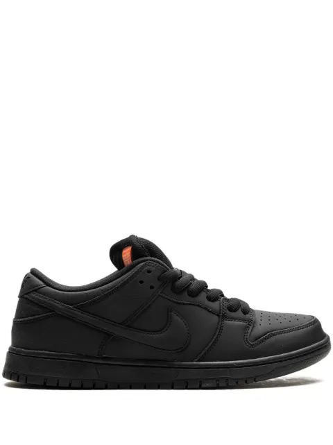 Nike SB Dunk "Triple Black/Orange" sneakers Black FJ1674