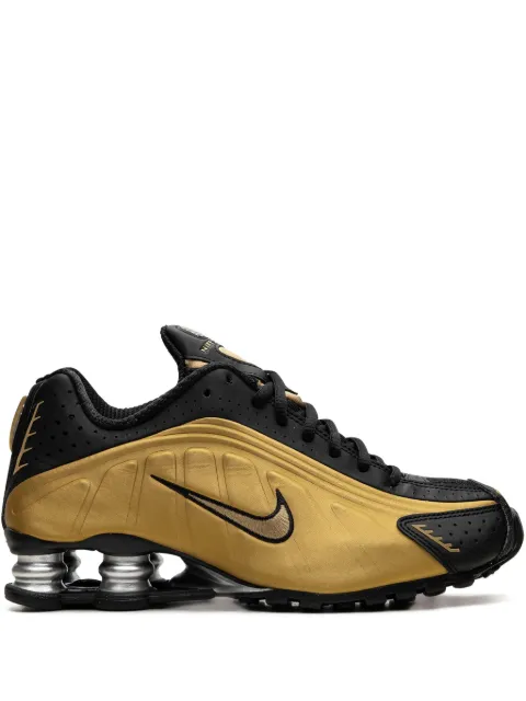 Nike Shox R4 "Black/Metallic Gold" sneakers Black AR3565