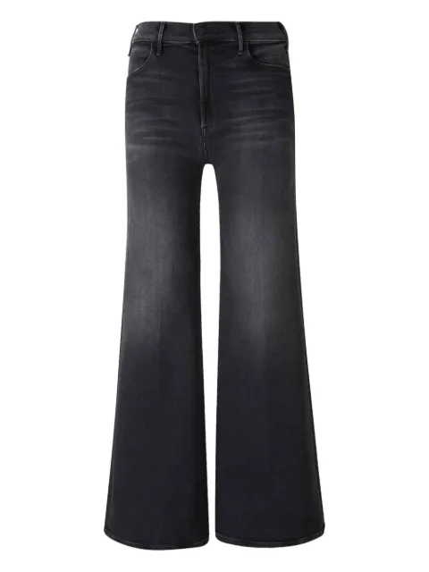 MOTHER Hustler Roller Sneak bootcut jeans Black 105071611NTS