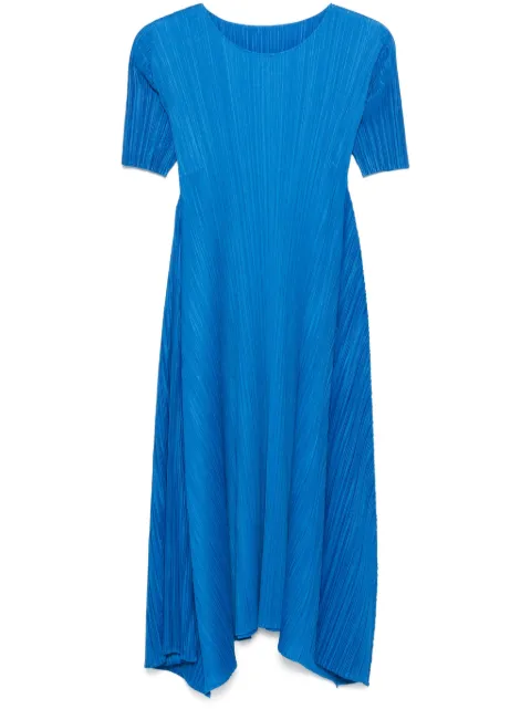 Pleats Please Issey Miyake MC October midi dress Blue PP48JH433