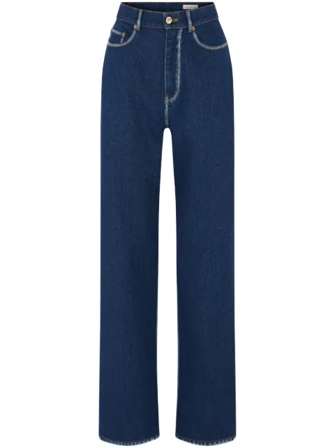 Nina Ricci straight-leg jeans Blue 25PDPA017CO1095U4610