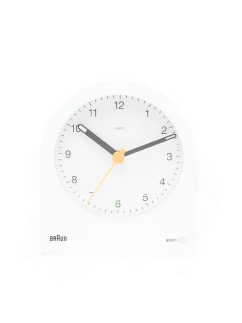 Braun Watches analogue alarm clock White BC22W
