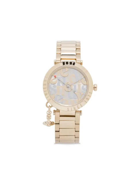 Vivienne Westwood Orb Logomania 32mm Gold VV315LWGGD