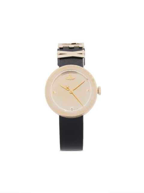 Vivienne Westwood The Rebel 30mm watch Gold VV303BKGD