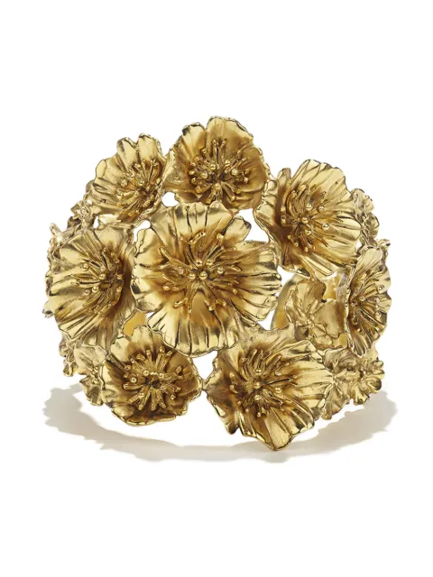 Goossens Fleur de Pavot cuff Gold GOOP25BA03YG