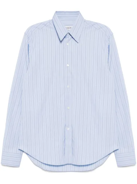 Lanvin striped shirt Blue RMSI00185970A24