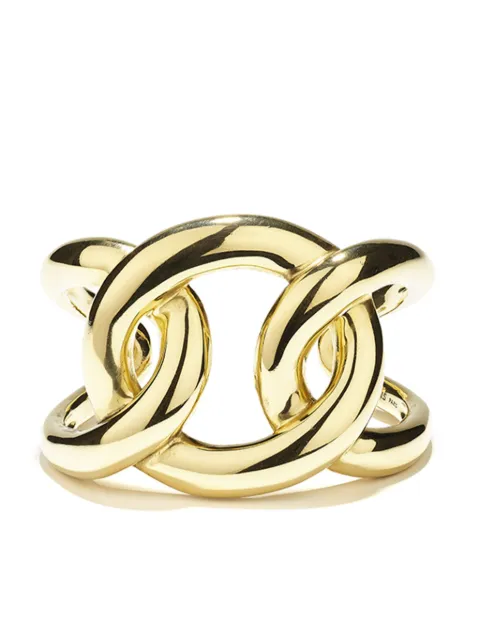 Goossens Lhassa cuff bracelet Gold GOOP25BA04YG