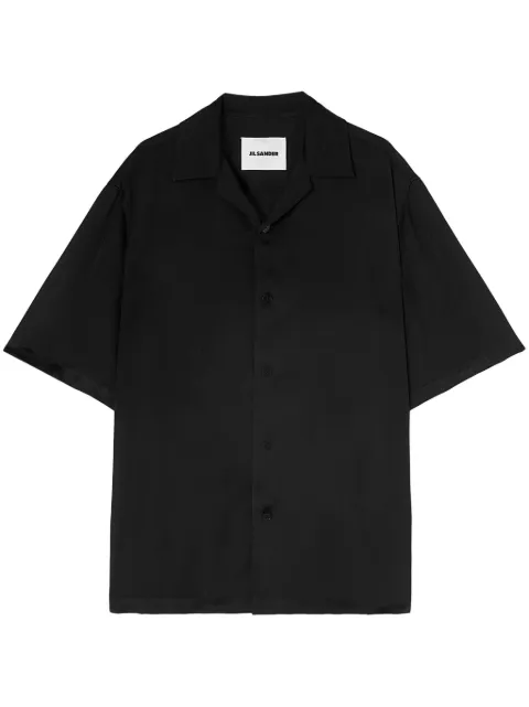 Jil Sander short-sleeve shirt Black J23DL0107J65022