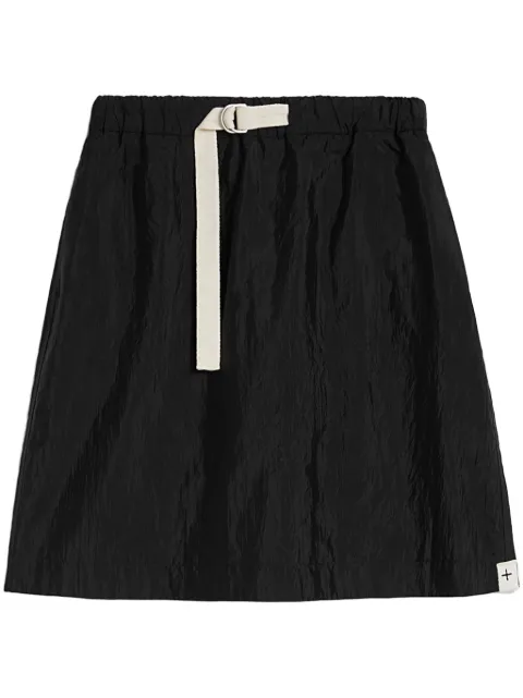 Jil Sander buckled A-line miniskirt Black J40MA0169J70003