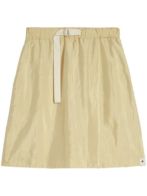 Jil Sander buckled high-waisted miniskirt Yellow J40MA0169J70003