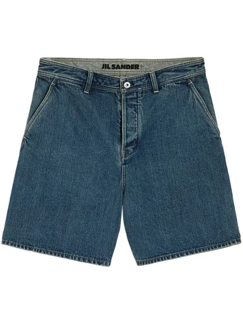 Jil Sander straight-leg denim shorts Blue J47KA0267J45291