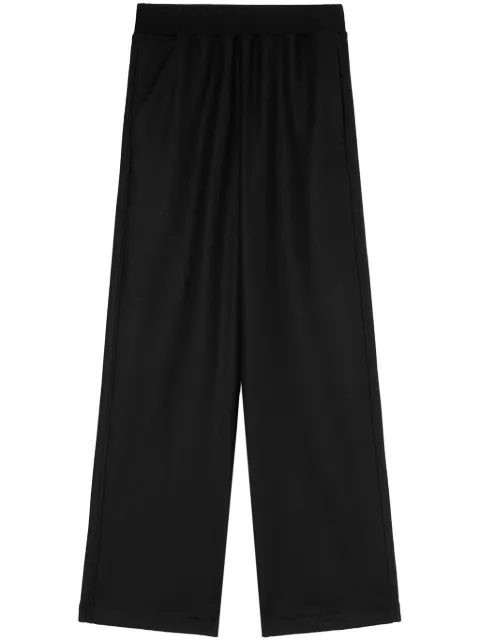 Jil Sander wide-leg track pants Black J61KA0043J40045