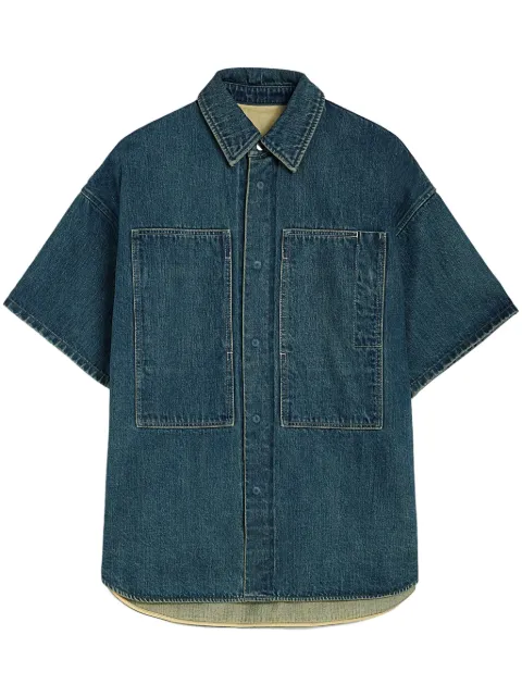 Jil Sander cotton denim shirt Blue J47DL0168J45291