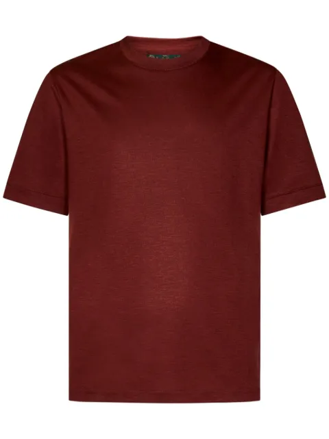 FRANZESE COLLECTION Alain Delon cashmere T-shirt Red FRTH94