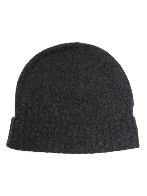 Le Kasha fine-knit beanie Grey MEGEVE0