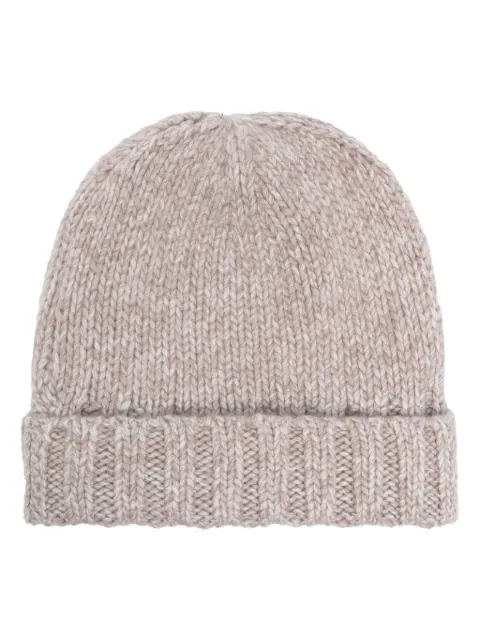 Le Kasha chunky beanie Neutrals MALMO00