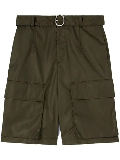 Jil Sander belted shorts Green J22KA0262J70147