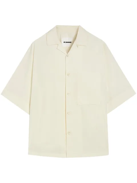 Jil Sander short-sleeve shirt White J47DL0166J45292