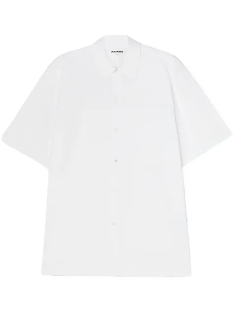 Jil Sander oversize shirt White J24DL0114J45001
