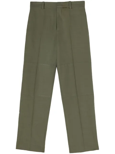 Jil Sander straight-leg trousers Green J23KA0115J45225