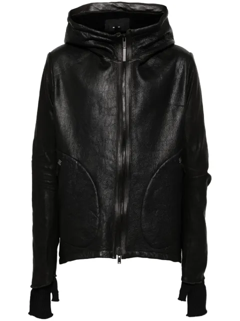 Isaac Sellam Experience Flemmard leather jacket Black FLEMMARDKRAK