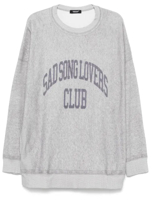 Undercover slogan-print sweatshirt Grey UC2D48041TOPGRAY