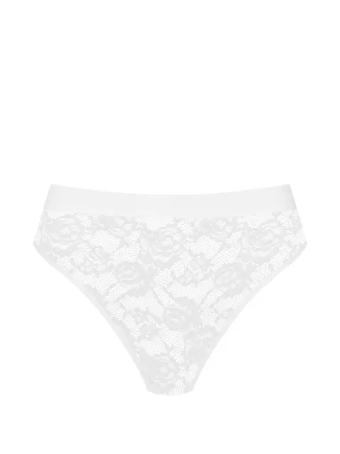 Maison Close Flashback high-waisted thong White 562587
