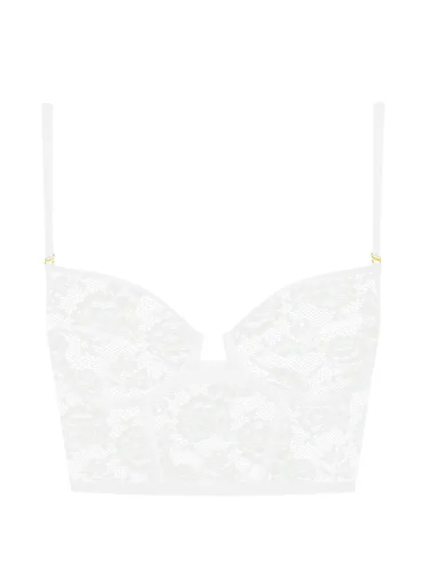 Maison Close Flashback balconette bra White 562573