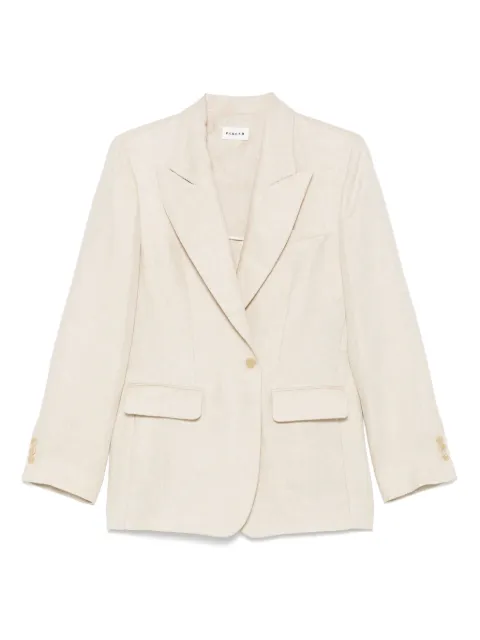 P.A.R.O.S.H. linen blazer Neutrals BETULLAD420402