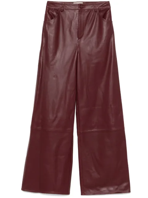 LouLou de Saison Figari trousers Red FIGARI