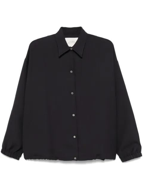 Studio Nicholson Coach jacket Blue SPRUNGSNW1397LIGHTTECHWOOLDARKESTNAVY