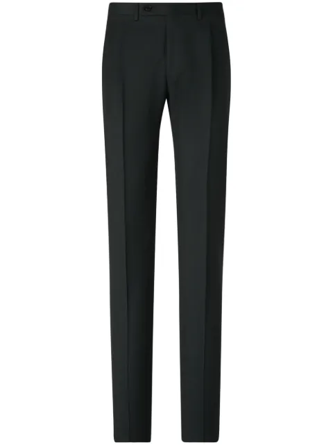 Canali tailored trousers Black 71119AS10327