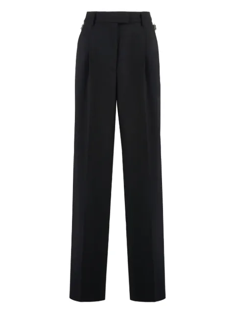 PT Torino pleat-detail trousers Black CDVSSBZ0STD