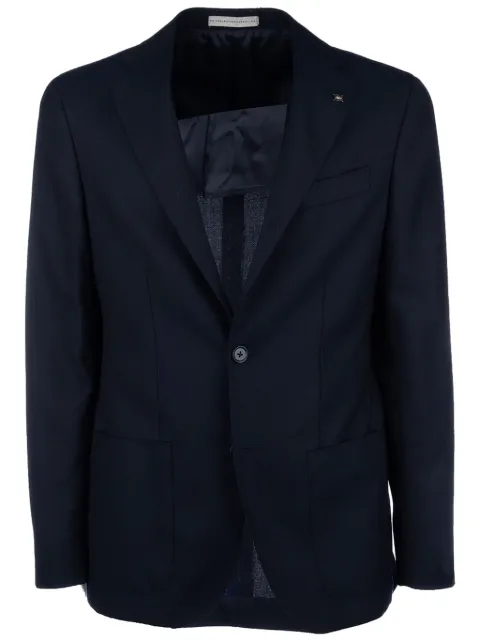 Corneliani single-breasted blazer Blue 94XZ239468475