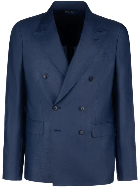 Brian Dales double-breasted blazer Blue JK5109G74