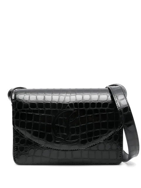 Christian Louboutin small Loubi 54 shoulder bag Black 3245075CM53