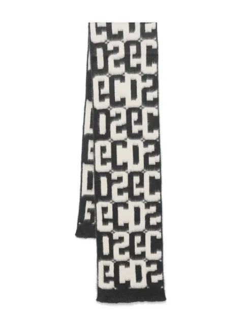 GCDS monogram scarf Grey A2CU5900KG6