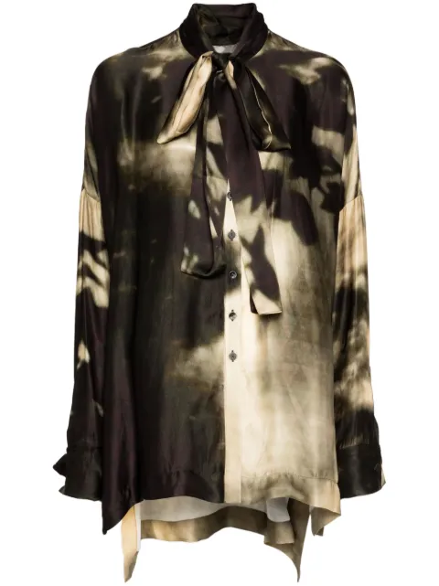 Masnada Camicia dusk shirt Black 7771DUS