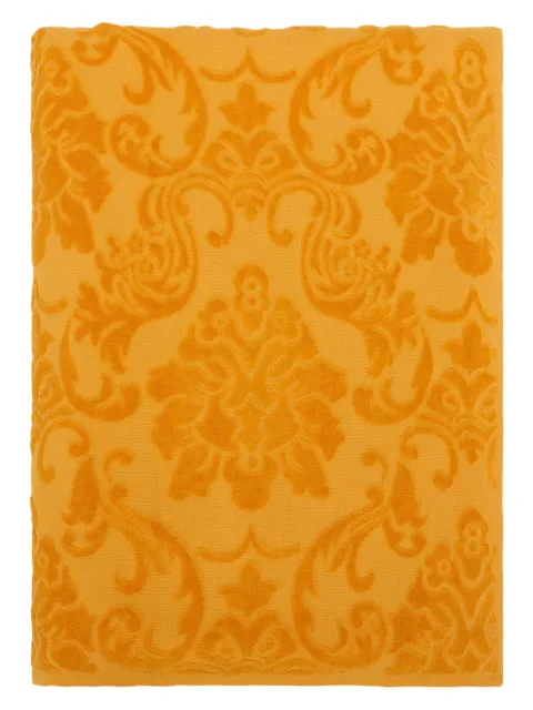 Dolce & Gabbana cotton beach towel Yellow TCF019TCAGB