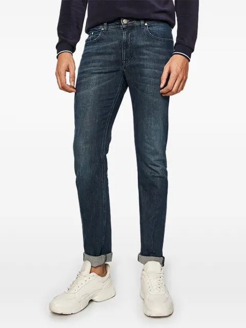 Karl Lagerfeld logo patch jeans Blue 265840500899