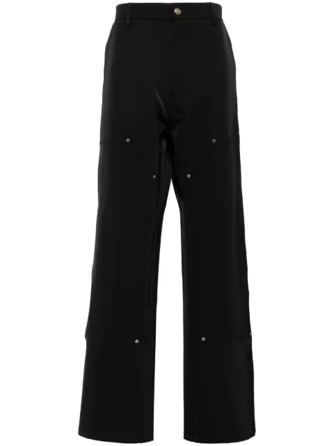 424 technical twill work trousers Black FFF4MT15APT1781999