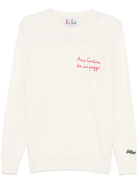 MC2 Saint Barth Heron sweater Neutrals HER0005