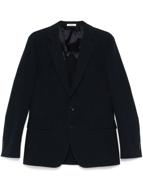 FURSAC seersucker blazer Blue FHPVE00163D030