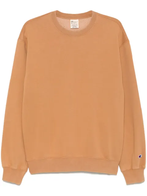 Champion logo-patch sweatshirt Orange 220511