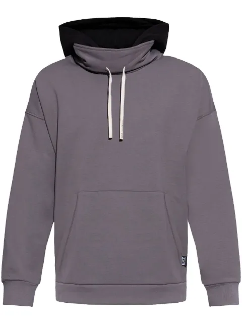 Ea7 Emporio Armani graphic-print hoodie Grey 7M000020AF10443