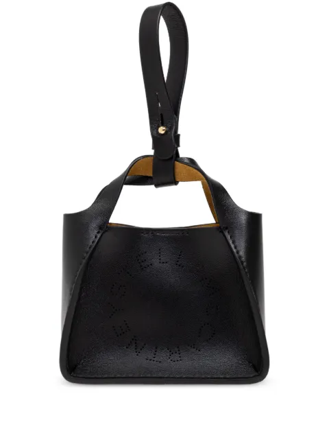 Stella McCartney logo-perforated airpods case Black 7V0109WP0512