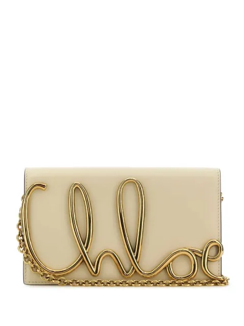Chloé Iconic clutch bag Neutrals CHC24WS514O32